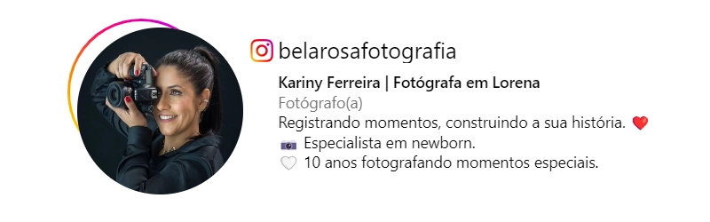 Instagram: belarosafotografia